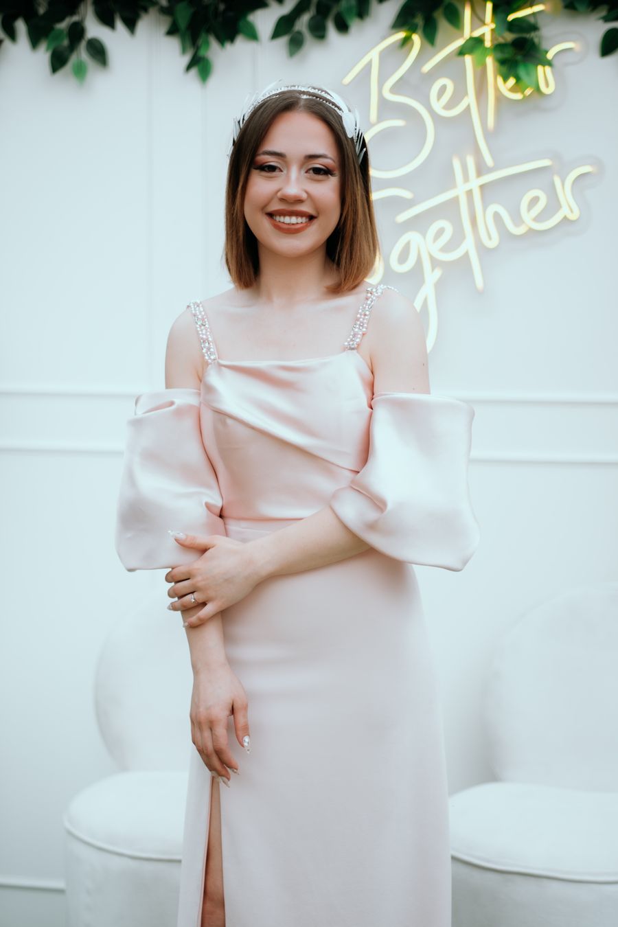 Rochie de ocazie cu umeri goi