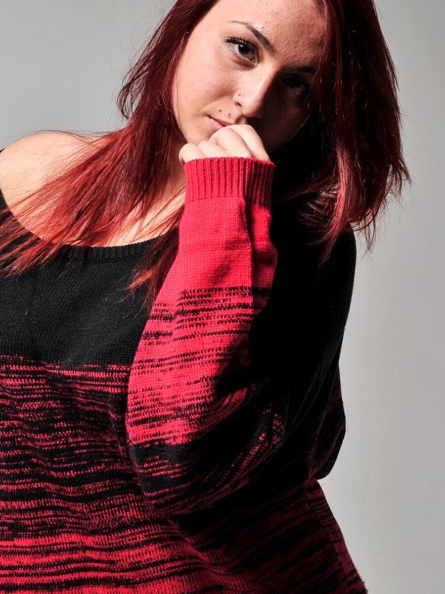Rochie tricotată cu degrade – imaginea 2