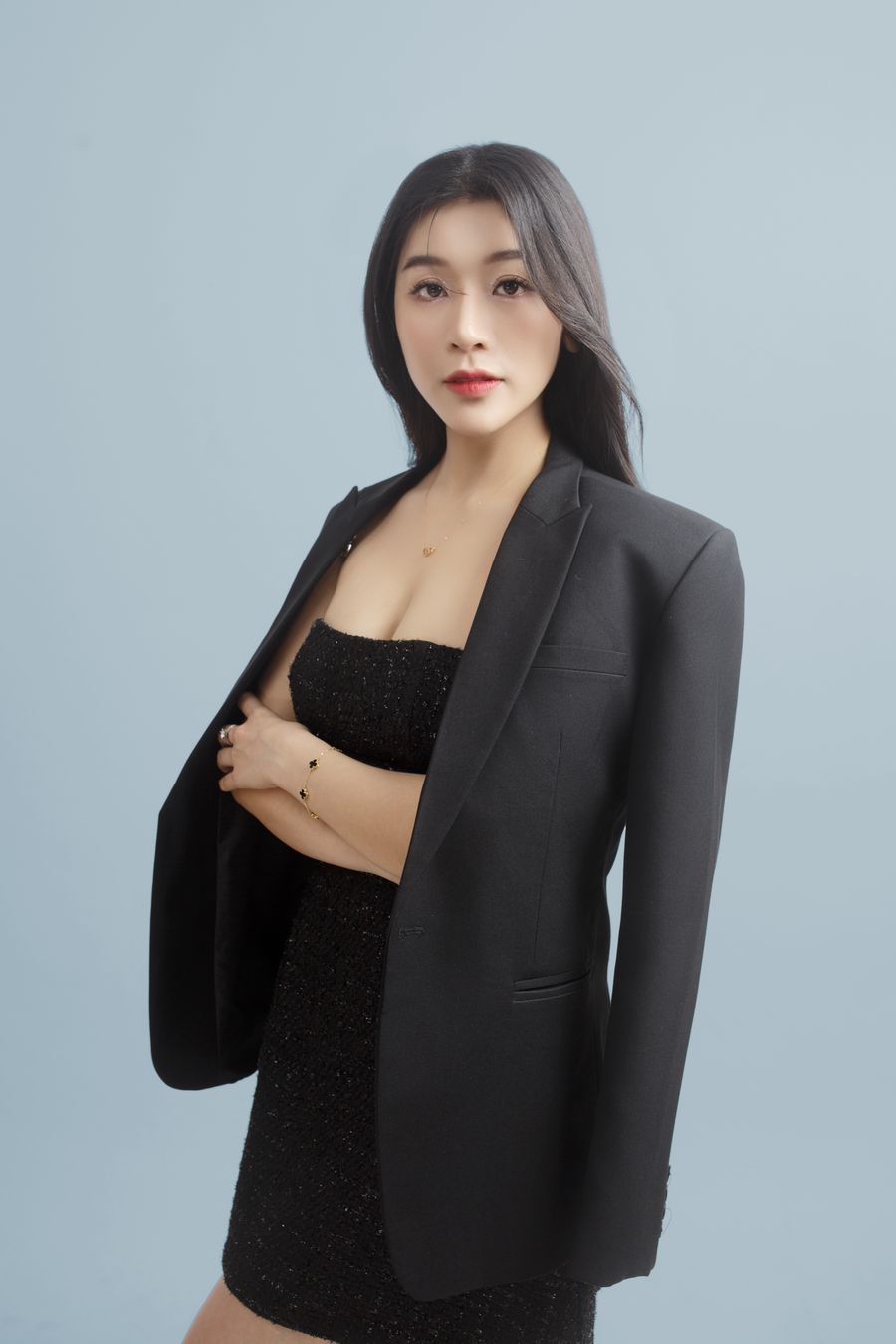 Rochie blazer neagră