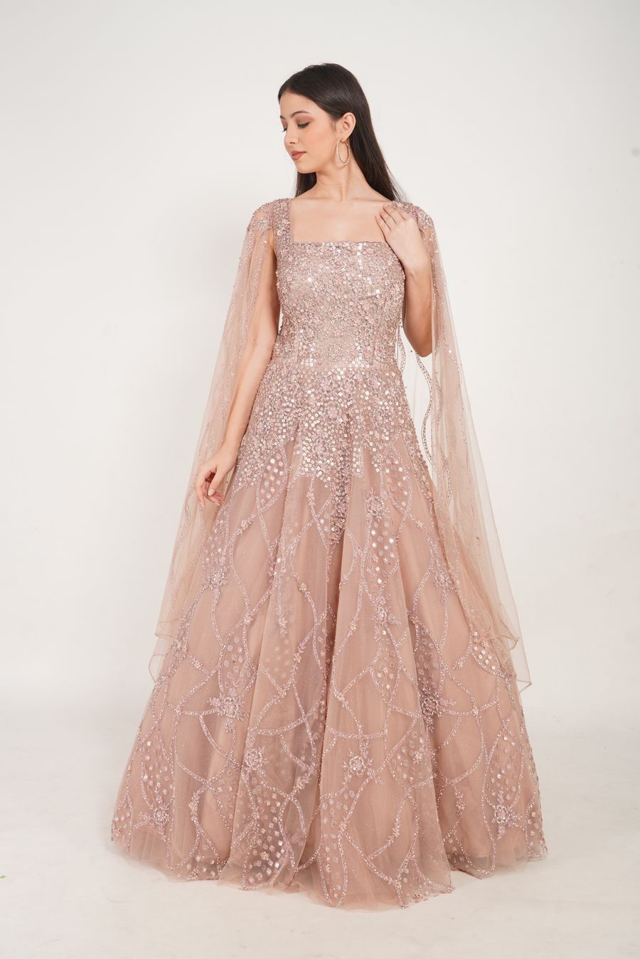 Rochie de seară cu sclipici